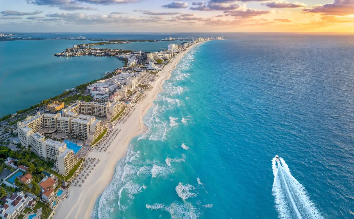 Zona de Hotéis em Cancún